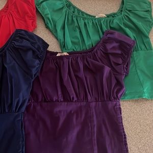 Peasant blouse bundle!!!! Willing to sell separately!
